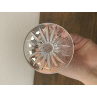 SET(11) VTG WATERFORD Crystal LISMORE Claret Wine Glasses SIGNED 5.75"H