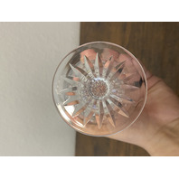 SET(11) VTG WATERFORD Crystal LISMORE Claret Wine Glasses SIGNED 5.75"H