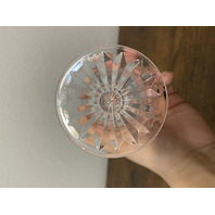 SET(11) VTG WATERFORD Crystal LISMORE Claret Wine Glasses SIGNED 5.75"H