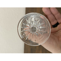 SET(11) VTG WATERFORD Crystal LISMORE Claret Wine Glasses SIGNED 5.75"H