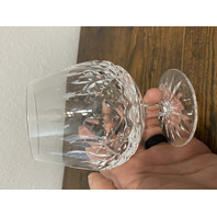 PAIR Of VTG WATERFORD Crystal LISMORE Brandy Glasses SIGNED, IRELAND 5.25"H