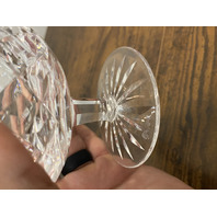 PAIR Of VTG WATERFORD Crystal LISMORE Brandy Glasses SIGNED, IRELAND 5.25"H