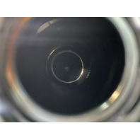 VTG Glass Eye Studio Dark Iridescent PULLED FEATHER Art Glass Vase 4.5"H SIGNED