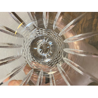 LARGE VTG WATERFORD Crystal LISMORE Footed Vase 10"H IRELAND