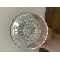 LARGE VTG WATERFORD Crystal LISMORE Footed Vase 10"H IRELAND