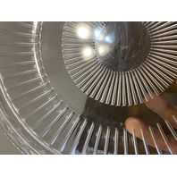 LARGE VTG Lalique Frosted Crystal MARGUERITES Daisy Bowl 13"W SIGNED, FRANCE