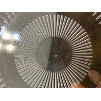 LARGE VTG Lalique Frosted Crystal MARGUERITES Daisy Bowl 13"W SIGNED, FRANCE