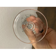 SET(4) MARQUIS By WATERFORD SPARKLE Water Goblets 8.25"H SIGNED