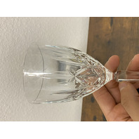 SET(4) MARQUIS By WATERFORD SPARKLE Water Goblets 8.25"H SIGNED