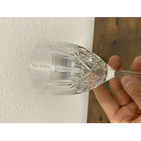 SET(4) MARQUIS By WATERFORD SPARKLE Water Goblets 8.25"H SIGNED