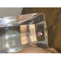 VTG Orrefors Sweden Crystal Olle Albertus Eagle Sculpture W/LABEL 8.5"H SIGNED