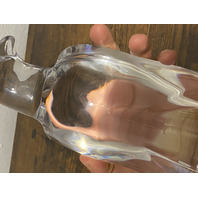 VTG Orrefors Sweden Crystal Olle Albertus Eagle Sculpture W/LABEL 8.5"H SIGNED