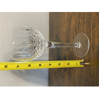 SET(3) VTG WATERFORD Crystal COLLEEN Hock Wine Glasses 7.5"H SIGNED