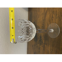 SET(3) VTG WATERFORD Crystal COLLEEN Hock Wine Glasses 7.5"H SIGNED