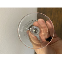 SET(3) VTG WATERFORD Crystal COLLEEN Hock Wine Glasses 7.5"H SIGNED