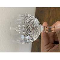 SET(3) VTG WATERFORD Crystal COLLEEN Hock Wine Glasses 7.5"H SIGNED