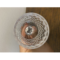 SET(3) VTG WATERFORD Crystal COLLEEN Hock Wine Glasses 7.5"H SIGNED