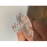 VTG WATERFORD Crystal ALANA Condiment/Preserve Jar W/Lid SIGNED 4.75"H