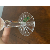 SET(4) VTG WATERFORD Crystal MAEVE Champagne Flutes SIGNED 7"H Ireland