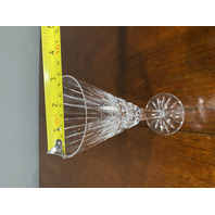 SET(4) VTG WATERFORD Crystal MAEVE Champagne Flutes SIGNED 7"H Ireland