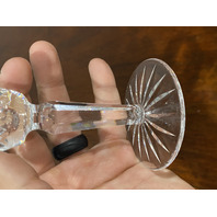 SET(4) VTG WATERFORD Crystal MAEVE Champagne Flutes SIGNED 7"H Ireland