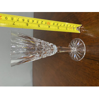 SET(4) VTG WATERFORD Crystal MAEVE Champagne Flutes SIGNED 7"H Ireland