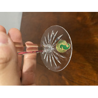 VTG SET(3) WATERFORD Crystal MAEVE Claret Wine Glasses SIGNED, IRELAND 6.5"H