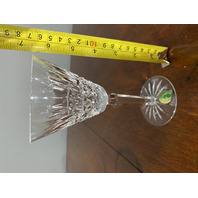 VTG SET(3) WATERFORD Crystal MAEVE Claret Wine Glasses SIGNED, IRELAND 6.5"H