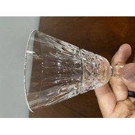 VTG SET(3) WATERFORD Crystal MAEVE Claret Wine Glasses SIGNED, IRELAND 6.5"H