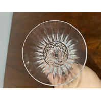 VTG SET(3) WATERFORD Crystal MAEVE Claret Wine Glasses SIGNED, IRELAND 6.5"H