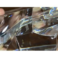 VTG Baccarat Crystal Menhir Etched IPHFHA HALL OF FAME PIZZA HUT Award 7.75"H