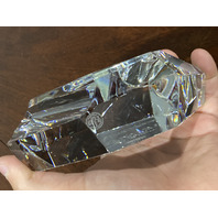 VTG Baccarat Crystal Menhir Etched IPHFHA HALL OF FAME PIZZA HUT Award 7.75"H