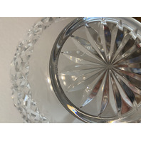 VTG WATERFORD Crystal GRANVILLE Centerpiece Bowl SIGNED 9.75"W HEAVY IRELAND