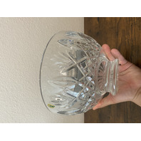 VTG WATERFORD Crystal GRANVILLE Centerpiece Bowl SIGNED 9.75"W HEAVY IRELAND