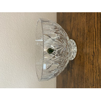 VTG WATERFORD Crystal GRANVILLE Centerpiece Bowl SIGNED 9.75"W HEAVY IRELAND