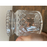 VTG PAIR OF WATERFORD Crystal LISMORE Lidded Biscuit Jars SIGNED, IRELAND