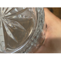 VTG PAIR OF WATERFORD Crystal LISMORE Lidded Biscuit Jars SIGNED, IRELAND