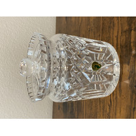 VTG PAIR OF WATERFORD Crystal LISMORE Lidded Biscuit Jars SIGNED, IRELAND