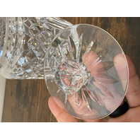 VTG PAIR OF WATERFORD Crystal LISMORE Lidded Biscuit Jars SIGNED, IRELAND