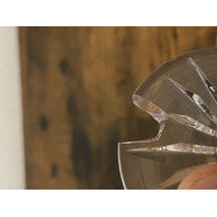 VTG WATERFORD Crystal CASTLEMAINE Condiment Jar W/Lid SIGNED 4.5"H