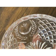 VTG Waterford 2001 Times Square HOPE FOR ABUNDANCE Votive/Bowl SIGNED 4"W