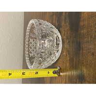 VTG Waterford 2001 Times Square HOPE FOR ABUNDANCE Votive/Bowl SIGNED 4"W