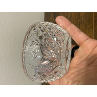 VTG Waterford 2001 Times Square HOPE FOR ABUNDANCE Votive/Bowl SIGNED 4"W