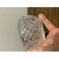 VTG Waterford 2001 Times Square HOPE FOR ABUNDANCE Votive/Bowl SIGNED 4"W