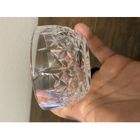 VTG Waterford Crystal ROSSLARE Cut Finger Bowl SIGNED 4"W