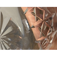 VTG Waterford Crystal ROSSLARE Cut Finger Bowl SIGNED 4"W