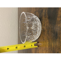 VTG Waterford Crystal ROSSLARE Cut Finger Bowl SIGNED 4"W