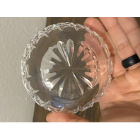 VTG Waterford Crystal ROSSLARE Cut Finger Bowl SIGNED 4"W