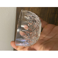 VTG Waterford Crystal ROSSLARE Cut Finger Bowl SIGNED 4"W