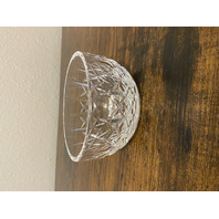 VTG Waterford Crystal ROSSLARE Cut Finger Bowl SIGNED 4"W